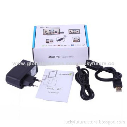 Android 4.2 RK3188 Quad Core TV Player with 2GB RAM, 8GB ROM, Wi-Fi, BT, HDMI, TF, USB2.0, Micro USB